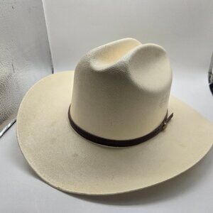 20 X Algodon Hat Cowboy hat Lona Extra Fina Mexico size 55 6 7/8